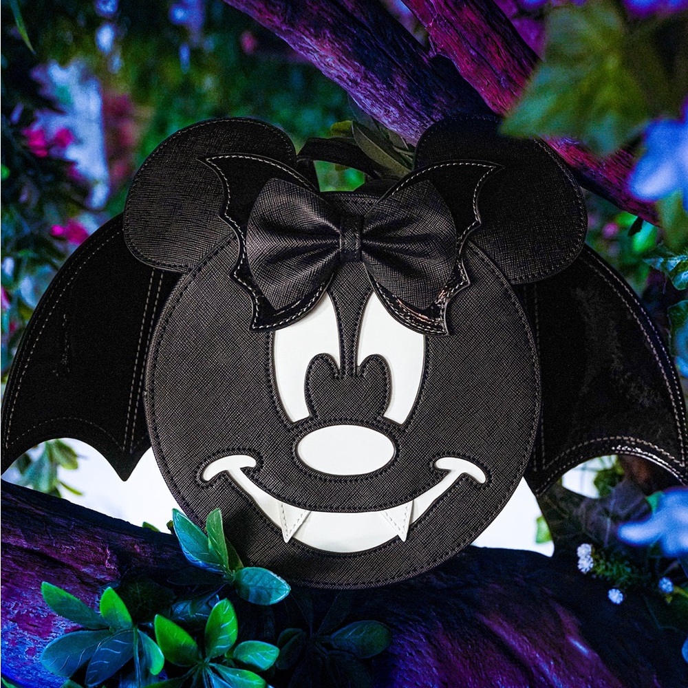 - X LASR Exclusive Disney Minnie Bat Convertible Mini Backpack